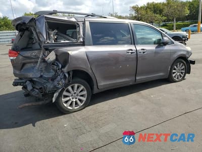 Trzecie zdjęcie samochodu z tyłu: 2011 TOYOTA SIENNA XLE VIN:5TDDK3DC8BS015802 - miniatura