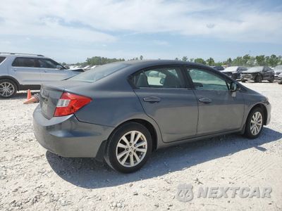 Trzecie zdjęcie samochodu z tyłu: 2012 HONDA CIVIC EXL VIN:19XFB2F96CE031707 - miniatura