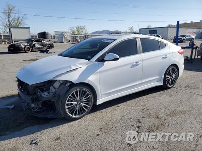 2018 HYUNDAI ELANTRA SPORT KMHD04LBXJU510996 - główne zdjęcie licytacji z USA - miniatura