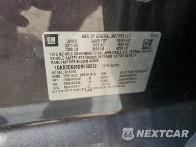 Zdjęcie 13 z 13 samochodu: 2016 GMC YUKON DENALI VIN:1GKS2CKJ6GR366212 - miniatura