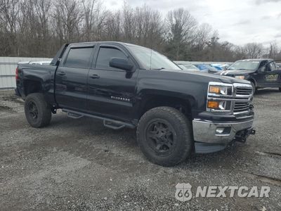 Czwarte zdjęcie samochodu z boku: 2014 CHEVROLET SILVERADO K1500 LT VIN:3GCUKREC0EG491188 - miniatura