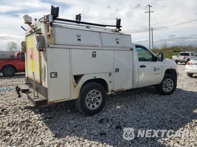 Trzecie zdjęcie samochodu z tyłu: 2014 CHEVROLET SILVERADO C3500 VIN:1GB3CZCG9EF156239 - miniatura