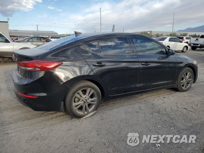 Trzecie zdjęcie samochodu z tyłu: 2018 HYUNDAI ELANTRA SEL VIN:5NPD84LF3JH236163 - miniatura