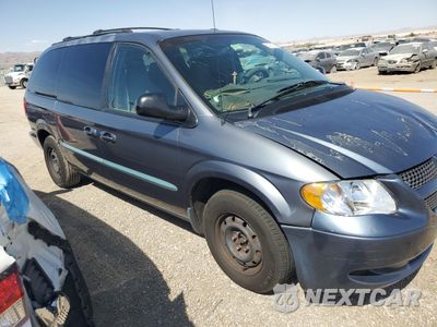 Czwarte zdjęcie samochodu z boku: 2002 DODGE GRAND CARAVAN SPORT VIN:2B4GP44312R671947 - miniatura