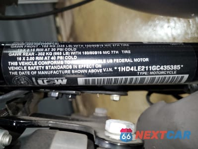Zdjęcie 9 z 9 samochodu: 2016 HARLEY-DAVIDSON XL883 IRON 883 VIN:1HD4LE211GC435385 - miniatura