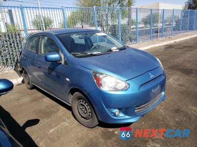 Czwarte zdjęcie samochodu z boku: 2015 MITSUBISHI MIRAGE DE VIN:ML32A3HJXFH038689 - miniatura