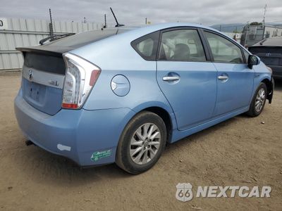 Trzecie zdjęcie samochodu z tyłu: 2013 TOYOTA PRIUS PLUG-IN VIN:JTDKN3DP8D3044934 - miniatura