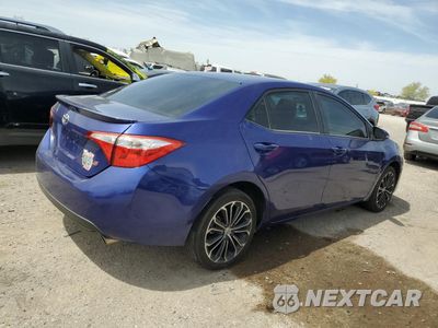 Trzecie zdjęcie samochodu z tyłu: 2015 TOYOTA COROLLA L VIN:2T1BURHE4FC266721 - miniatura