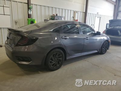 Trzecie zdjęcie samochodu z tyłu: 2017 HONDA CIVIC EX VIN:19XFC2F76HE072759 - miniatura