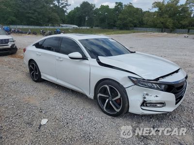 Czwarte zdjęcie samochodu z boku: 2018 HONDA ACCORD SPORT VIN:1HGCV2F36JA002862 - miniatura