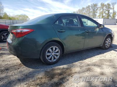 Trzecie zdjęcie samochodu z tyłu: 2016 TOYOTA COROLLA L VIN:2T1BURHE9GC550394 - miniatura