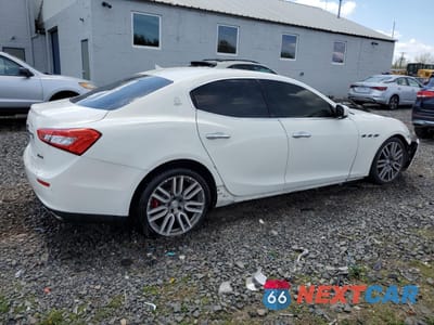 Trzecie zdjęcie samochodu z tyłu: 2015 MASERATI GHIBLI S VIN:ZAM57RTA4F1150931 - miniatura
