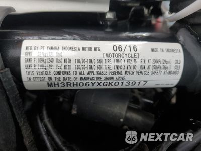 Zdjęcie 9 z 9 samochodu: 2016 YAMAHA YZFR3 VIN:MH3RH06YXGK013917 - miniatura