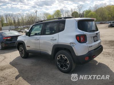 Drugie zdjęcie samochodu z przodu: 2016 JEEP RENEGADE TRAILHAWK VIN:ZACCJBCT6GPD16924 - miniatura
