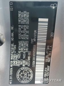 Zdjęcie 13 z 13 samochodu: 2013 TOYOTA SIENNA XLE VIN:5TDDK3DCXDS059559 - miniatura