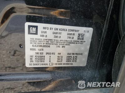 Zdjęcie 15 z 16 samochodu: 2020 BUICK ENCORE PREFERRED VIN:KL4CJESB9LB059346 - miniatura