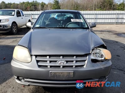 Piąte zdjęcie samochodu w środku: 2004 HYUNDAI ACCENT GL VIN:KMHCG45C14U513691 - miniatura