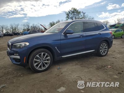 2019 BMW X3 XDRIVE30I 5UXTR9C51KLD92259 - główne zdjęcie licytacji z USA - miniatura