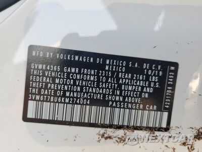 Zdjęcie 13 z 13 samochodu: 2019 VOLKSWAGEN JETTA GLI VIN:3VW6T7BU6KM274004 - miniatura
