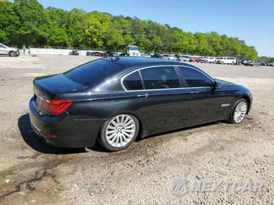 Trzecie zdjęcie samochodu z tyłu: 2014 BMW 740 LI VIN:WBAYE4C56ED138514 - miniatura