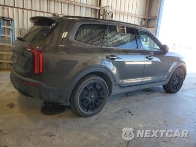 Trzecie zdjęcie samochodu z tyłu: 2022 KIA TELLURIDE EX VIN:5XYP3DHC7NG243821 - miniatura
