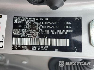 Zdjęcie 13 z 14 samochodu: 2023 TOYOTA 4RUNNER SR5 VIN:JTEFU5JR6P5297888 - miniatura