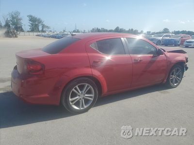 Trzecie zdjęcie samochodu z tyłu: 2011 DODGE AVENGER LUX VIN:1B3BD2FG9BN534683 - miniatura