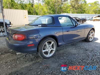 Trzecie zdjęcie samochodu z tyłu: 2001 MAZDA MX-5 MIATA BASE VIN:JM1NB353910202390 - miniatura