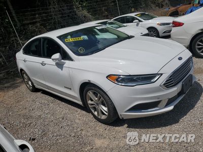 Czwarte zdjęcie samochodu z boku: 2018 FORD FUSION SE HYBRID VIN:3FA6P0LU3JR281884 - miniatura