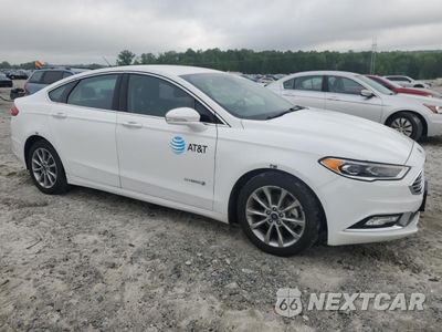 Czwarte zdjęcie samochodu z boku: 2017 FORD FUSION SE HYBRID VIN:3FA6P0LU1HR409615 - miniatura
