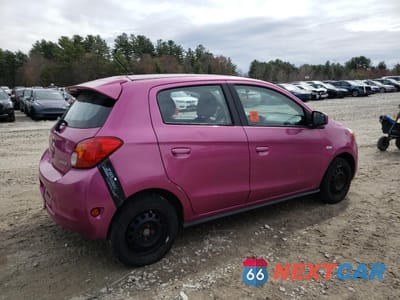 Trzecie zdjęcie samochodu z tyłu: 2015 MITSUBISHI MIRAGE DE VIN:ML32A3HJ9FH009006 - miniatura