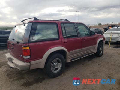 Trzecie zdjęcie samochodu z tyłu: 1995 FORD EXPLORER VIN:1FMDU34XXSZB91161 - miniatura