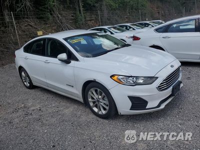 Czwarte zdjęcie samochodu z boku: 2019 FORD FUSION SE VIN:3FA6P0LU1KR124842 - miniatura