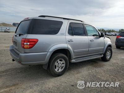 Trzecie zdjęcie samochodu z tyłu: 2001 TOYOTA SEQUOIA SR5 VIN:5TDBT44A21S005161 - miniatura