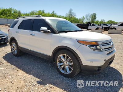 Czwarte zdjęcie samochodu z boku: 2015 FORD EXPLORER LIMITED VIN:1FM5K8F86FGB09201 - miniatura