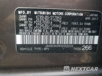 Zdjęcie 13 z 13 samochodu: 2017 MITSUBISHI OUTLANDER SE VIN:JA4AD3A35HZ053233 - miniatura