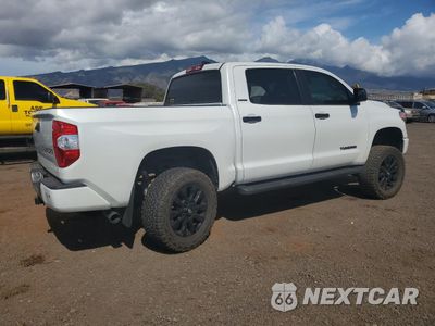 Trzecie zdjęcie samochodu z tyłu: 2021 TOYOTA TUNDRA CREWMAX LIMITED VIN:5TFHY5F12MX965755 - miniatura