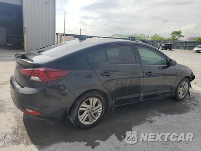 Trzecie zdjęcie samochodu z tyłu: 2019 HYUNDAI ELANTRA SEL VIN:5NPD84LF6KH436567 - miniatura