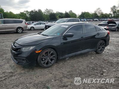 2019 HONDA CIVIC SPORT 19XFC2E8XKE007544 - główne zdjęcie licytacji z USA - miniatura