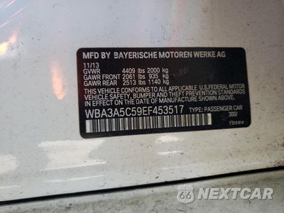 Zdjęcie 12 z 12 samochodu: 2014 BMW 328 I VIN:WBA3A5C59EF453517 - miniatura