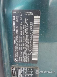 Zdjęcie 12 z 12 samochodu: 1992 BMW 325 IC AUTOMATIC VIN:WBABB2317NEC29935 - miniatura