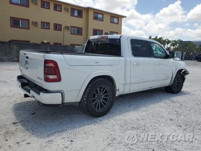 Trzecie zdjęcie samochodu z tyłu: 2019 RAM 1500 LIMITED VIN:1C6SRFHT7KN857199 - miniatura