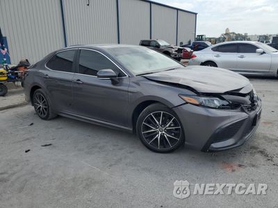 Czwarte zdjęcie samochodu z boku: 2023 TOYOTA CAMRY SE NIGHT SHADE VIN:4T1G11AK2PU764402 - miniatura