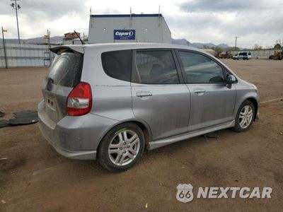 Trzecie zdjęcie samochodu z tyłu: 2007 HONDA FIT S VIN:JHMGD38677S049576 - miniatura
