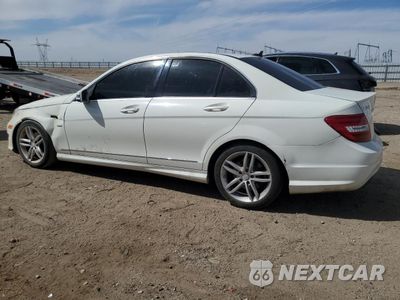 Drugie zdjęcie samochodu z przodu: 2012 MERCEDES-BENZ C 250 VIN:WDDGF4HB1CA644038 - miniatura