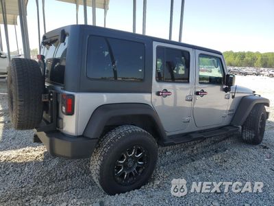 Trzecie zdjęcie samochodu z tyłu: 2016 JEEP WRANGLER UNLIMITED SPORT VIN:1C4HJWDGXGL219048 - miniatura