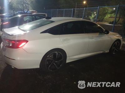 Trzecie zdjęcie samochodu z tyłu: 2021 HONDA ACCORD SPORT VIN:1HGCV1F34MA105566 - miniatura