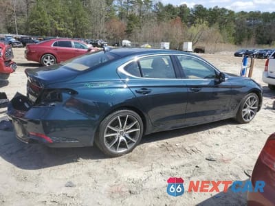 Trzecie zdjęcie samochodu z tyłu: 2022 GENESIS G70 BASE VIN:KMTG34TA1NU091010 - miniatura