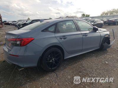 Trzecie zdjęcie samochodu z tyłu: 2024 HONDA CIVIC SPORT VIN:2HGFE2F57RH528557 - miniatura