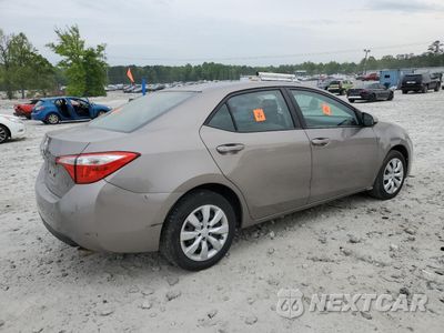Trzecie zdjęcie samochodu z tyłu: 2015 TOYOTA COROLLA L VIN:2T1BURHEXFC367729 - miniatura